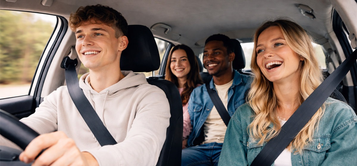 The hidden risk of driving with friends
