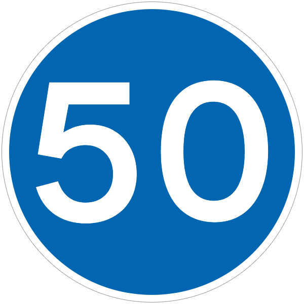 minimum speed limit